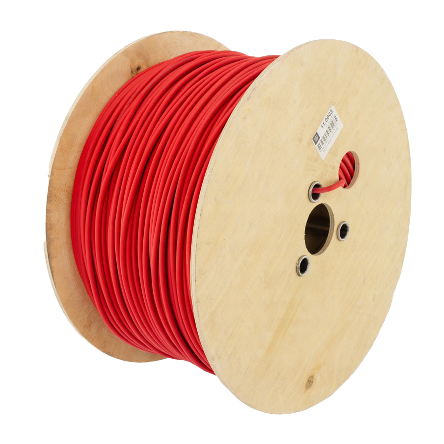 KBE Solar zonneleiding - 1x6mm2 - rood